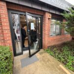 Commercial Door Repair leesburg VA Storefront Business Front Entrance leaking closer lock panic Metal Back Emergency Glass Same Day Service