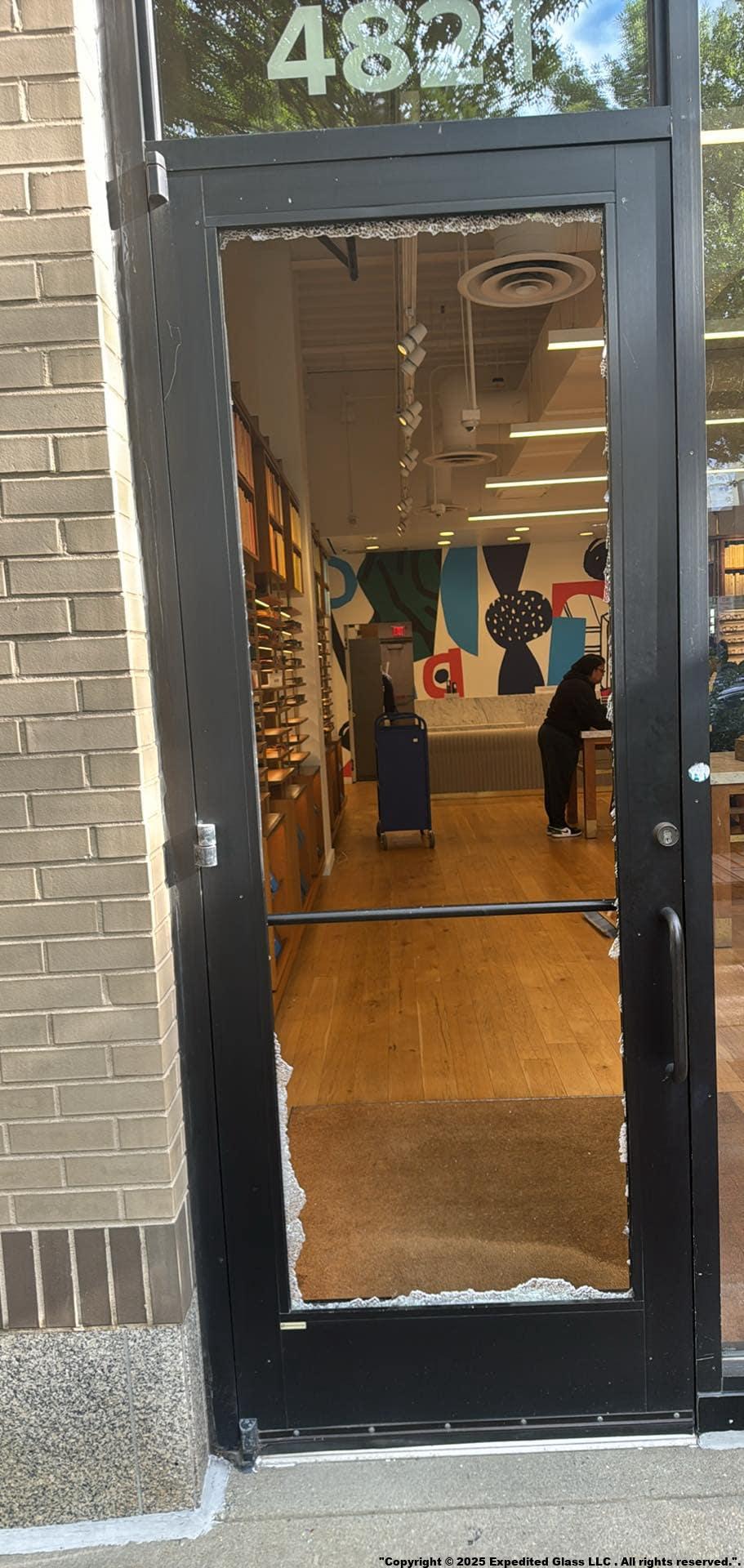 Glass Door Replacement Aspen Hill MD 24/7 Same Day Service Standard Storefront Break In Burglary Residential Home Patio French Sliding