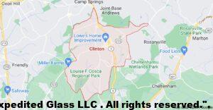 Clinton MD Commercial Door Repair 24/7 Emergency Same Day Broken Pivot Hinge Leaking closer Panic Bar Locksmith Storefront Replacement glass
