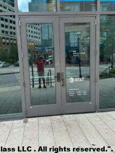 Clinton MD Commercial Door Repair 24/7 Emergency Same Day Broken Pivot Hinge Leaking closer Panic Bar Locksmith Storefront Replacement glass